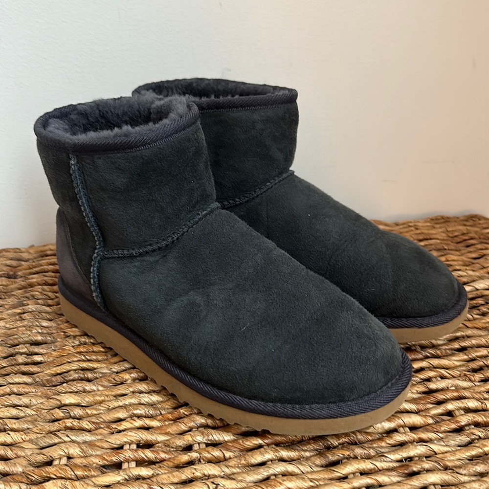 Like New Blue Mini UGGs